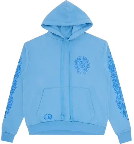 blue-chrome-hearts-hoodie