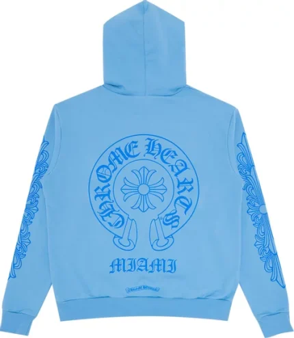 blue-chrome-hearts-hoodie
