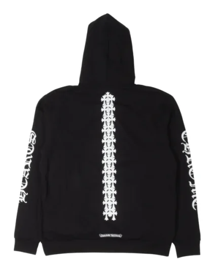 chrome-heart-spine-hoodie