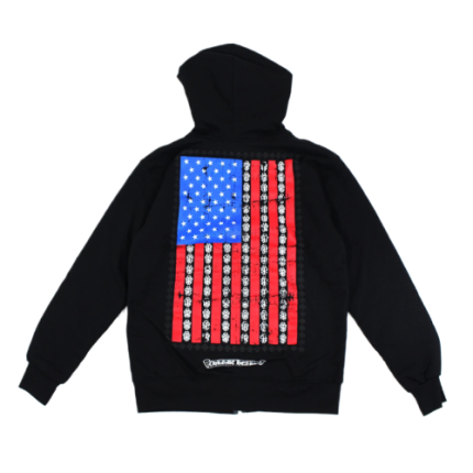 Chrome Hearts American Flag Hoodie