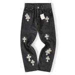 chrome-hearts-white-cross-denim-jeans