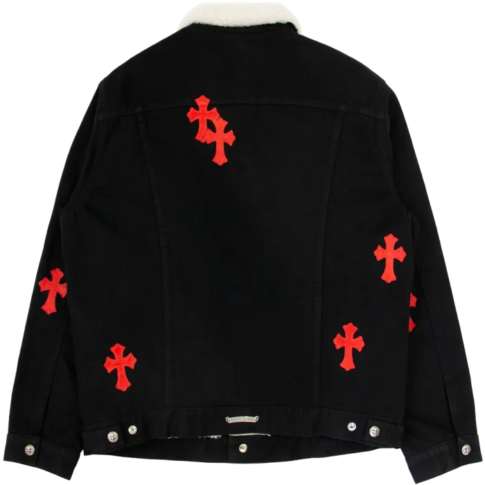 chrome-hearts-shearling/trucker-jacket