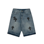 chrome-hearts-black-cross-Shorts
