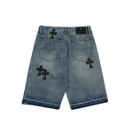 chrome-hearts-black-cross-Shorts