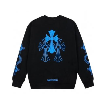 chrome-hearts-crewneck-sweatshirt-black