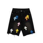 chrome-hearts-color-cross-Shorts