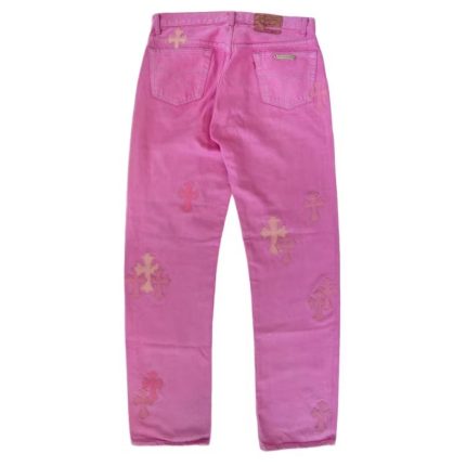 chrome-hearts-denim-pink-jeans