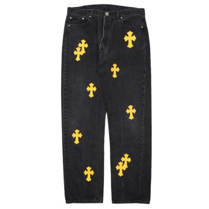 chrome-hearts-distressed-jeans