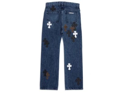 chrome-hearts-cross-patch-jeans