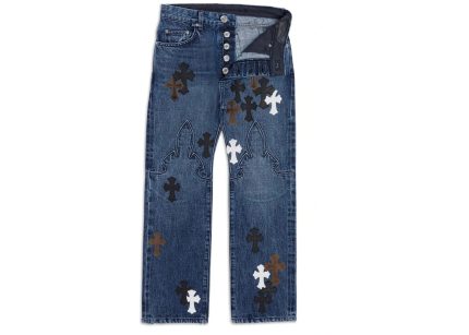 chrome-hearts-cross-patch-jeans
