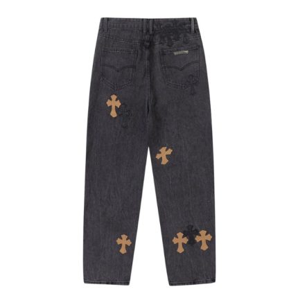 chrome-heart-multi-cross-jeans