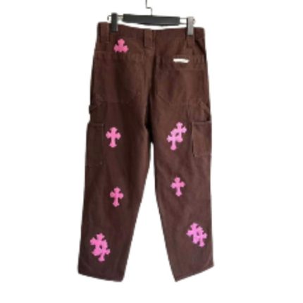 chrome-style-brown-hearts-pants