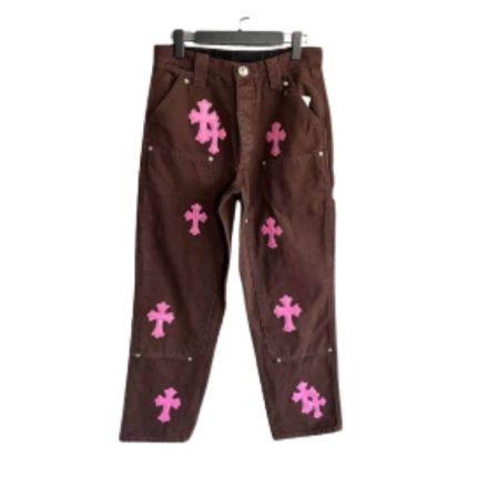chrome-style-brown-hearts-pants