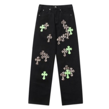 chrome-hearts-leather-patches-jeans