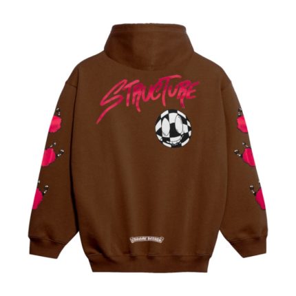 chrome-hearts-brown-hoodie