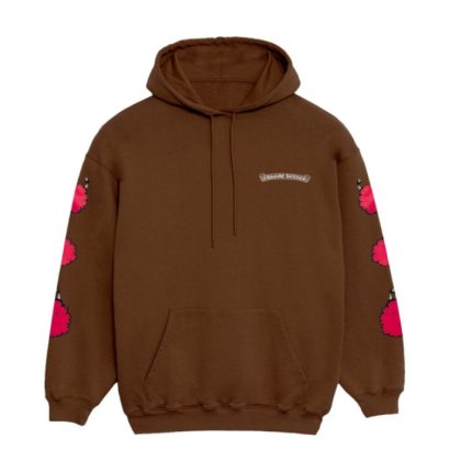 chrome-hearts-brown-hoodie