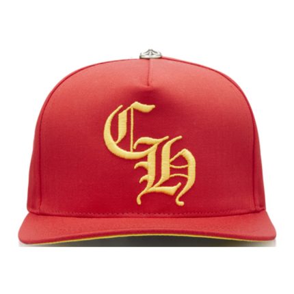 chrome-hearts-red/yellow-hat