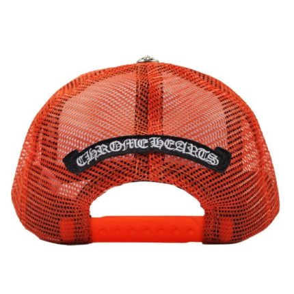 chrome-hearts-orange/White-hat