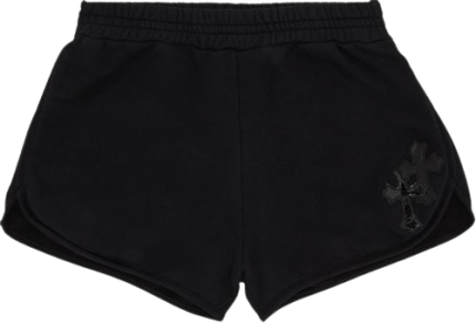 chrome-hearts-cross-black-shorts