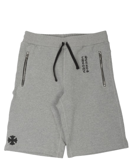 chrome-hearts-dagger-zip-sweatshorts