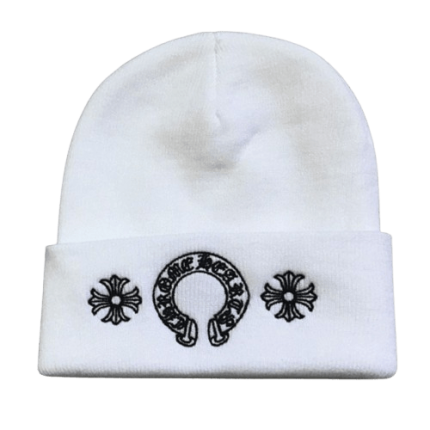 chrome-hearts-beanie-three-flowers