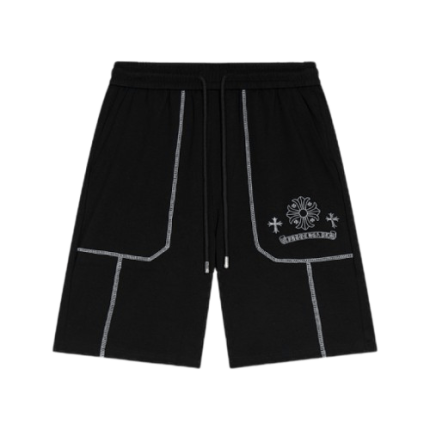 chrome-hearts-embroidered-shorts