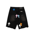 chrome-hearts-color-cross-Shorts
